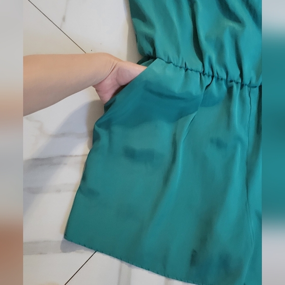 Lulu's Green Rompers - Picture 3 of 5